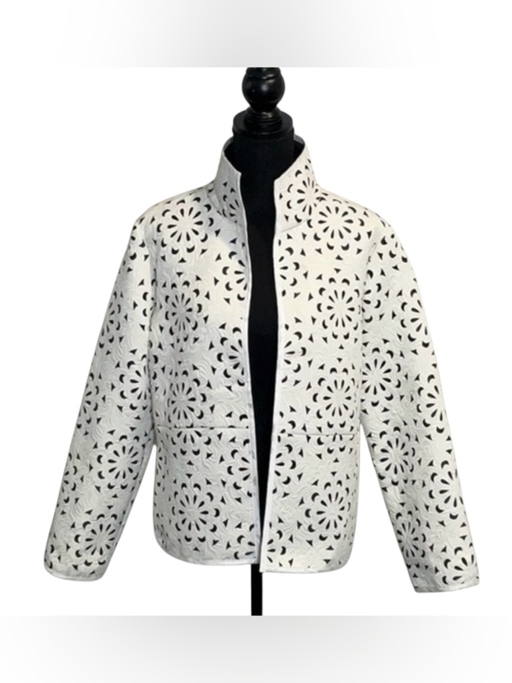 Grace Chuang NY Laser Cut Jacket EUC
